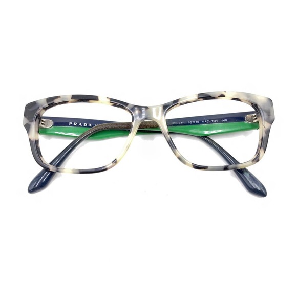 Prada VPR 24R KAD-1O1 Tortoise Beige Brown Eyeglasses Frames 52-16 140 Italy - Picture 12 of 12